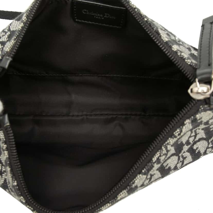 Dior Diorissimo Trotter Canvas Pochette Blue Good condition - Model View