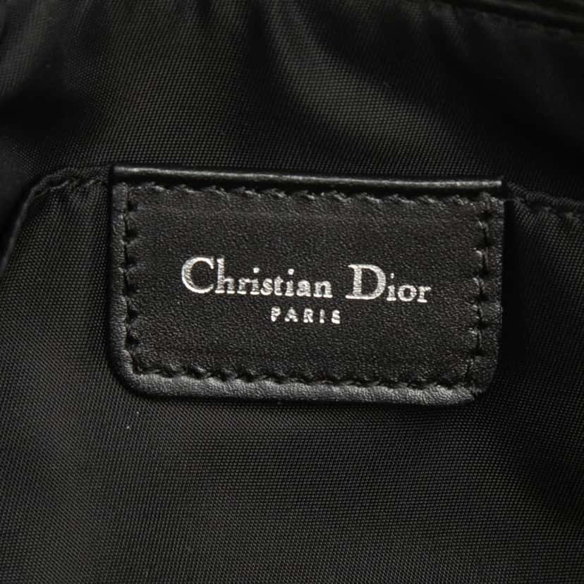 Dior Diorissimo Trotter Canvas Pochette Blue Good condition - Box View