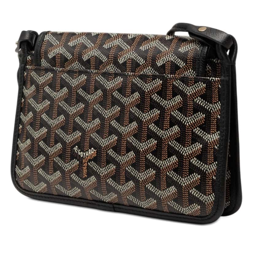 Goyard Goyardine Plumet Pocket Wallet Black Very good condition - Back View