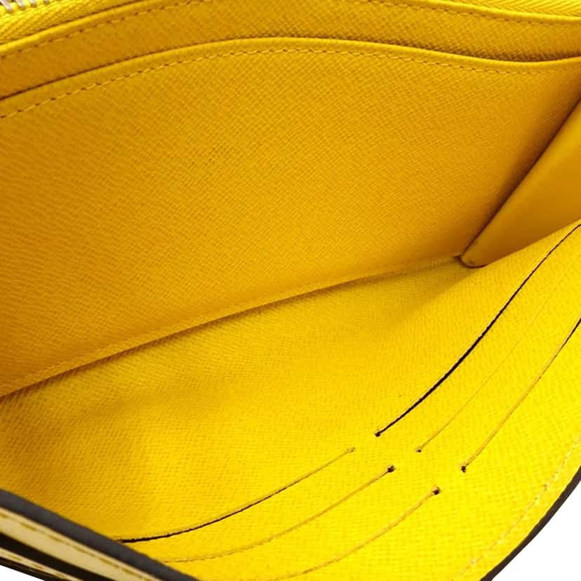 Louis Vuitton Epi Sarah Long Wallet Yellow Leather Very good condition - Model View