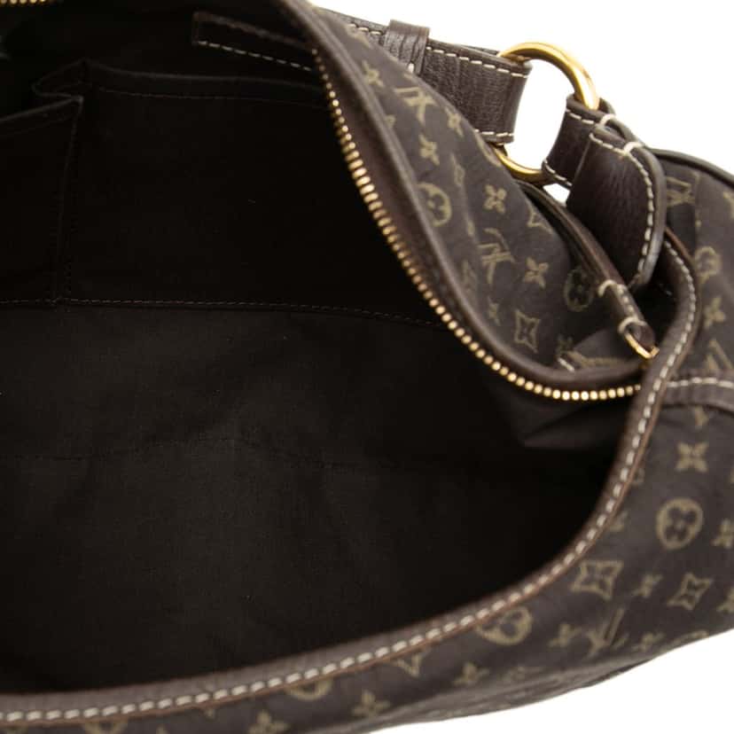 Louis Vuitton Monogram Mini Lin Manon MM Brown Very good condition - Model View