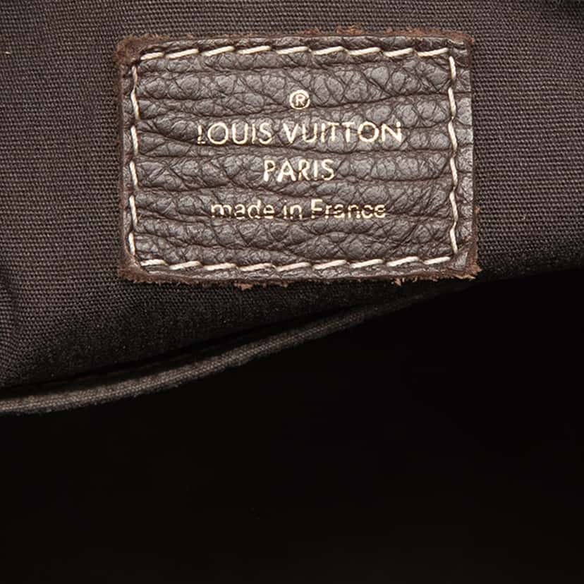 Louis Vuitton Monogram Mini Lin Manon MM Brown Very good condition - Box View