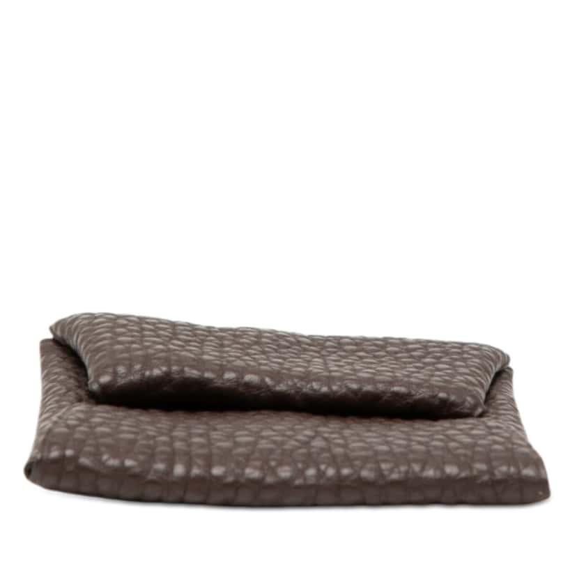 Hermès Taurillon Clemence Bastia Change Purse Brown Leather Very good condition - Inside View