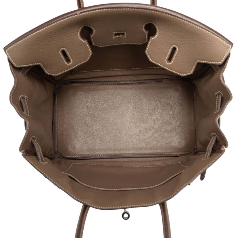 Hermès Togo Birkin Retourne 35 Brown Leather Very good condition - Model View