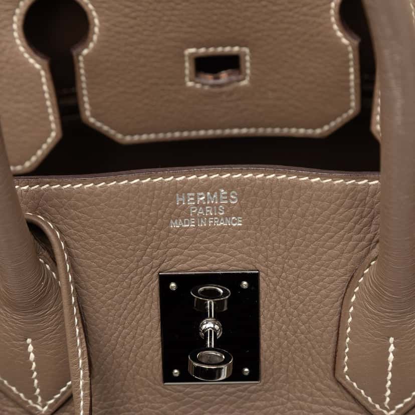 Hermès Togo Birkin Retourne 35 Brown Leather Very good condition - Box View