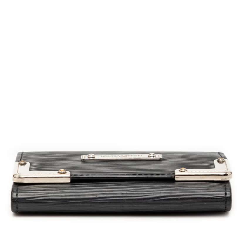 Louis Vuitton Epi Business Card Case Holder Black Leather Very good condition - Inside View