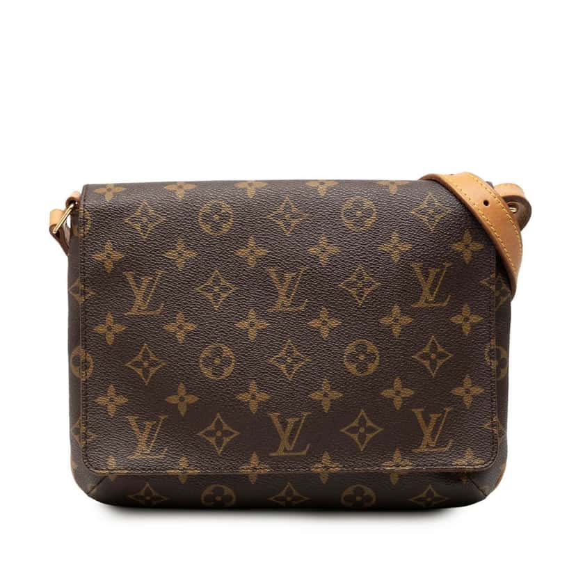Louis Vuitton Monogram Musette Tango Short Strap Brown Very good condition - Front View