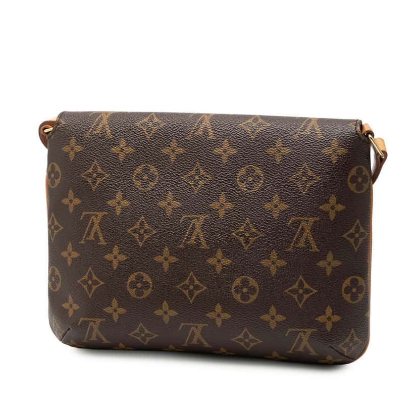 Louis Vuitton Monogram Musette Tango Short Strap Brown Very good condition - Back View