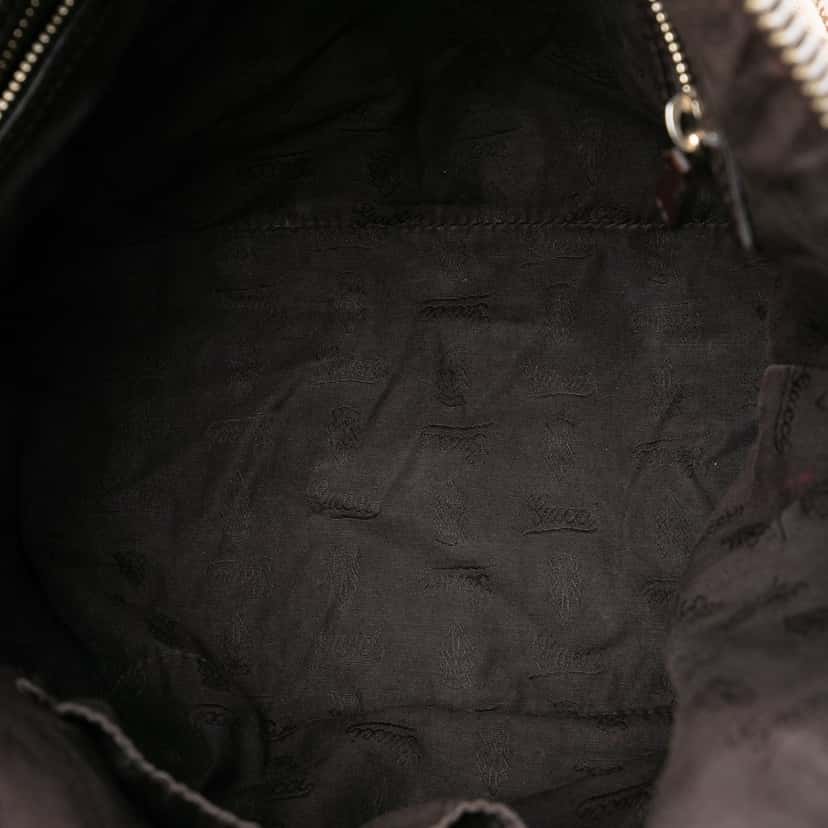 Gucci Medium GG Canvas Charm Dome Satchel Beige Very good condition - Model View