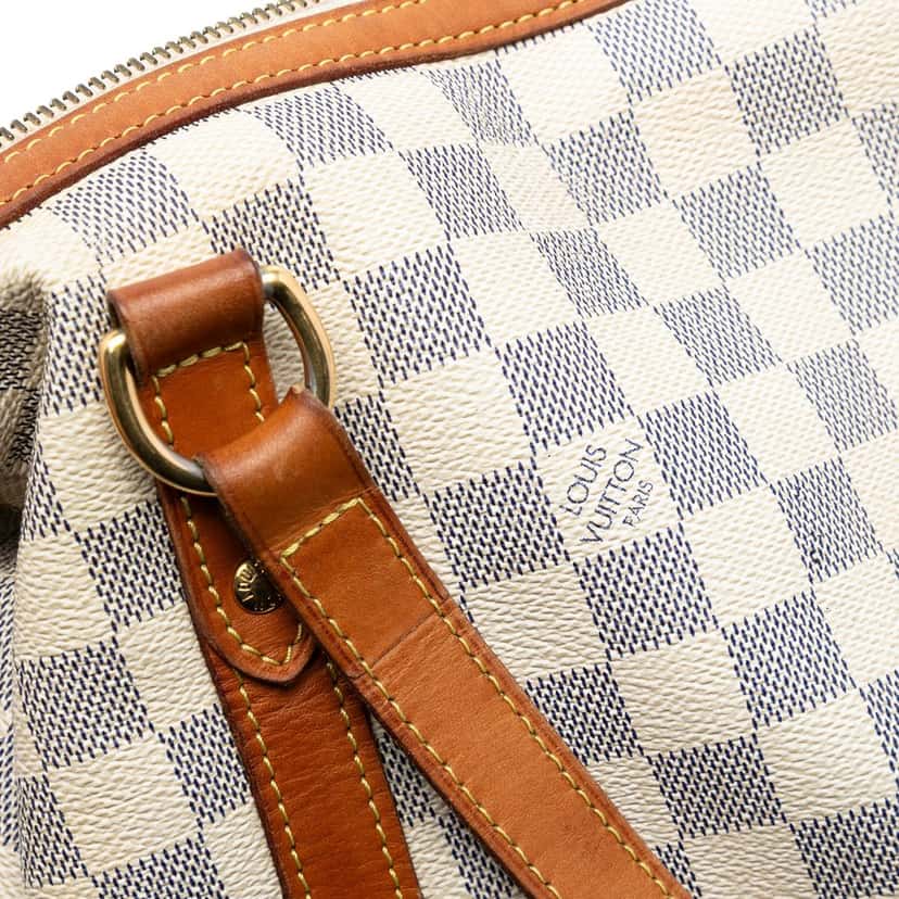 Louis Vuitton Damier Azur Stresa GM White Very good condition - Box View