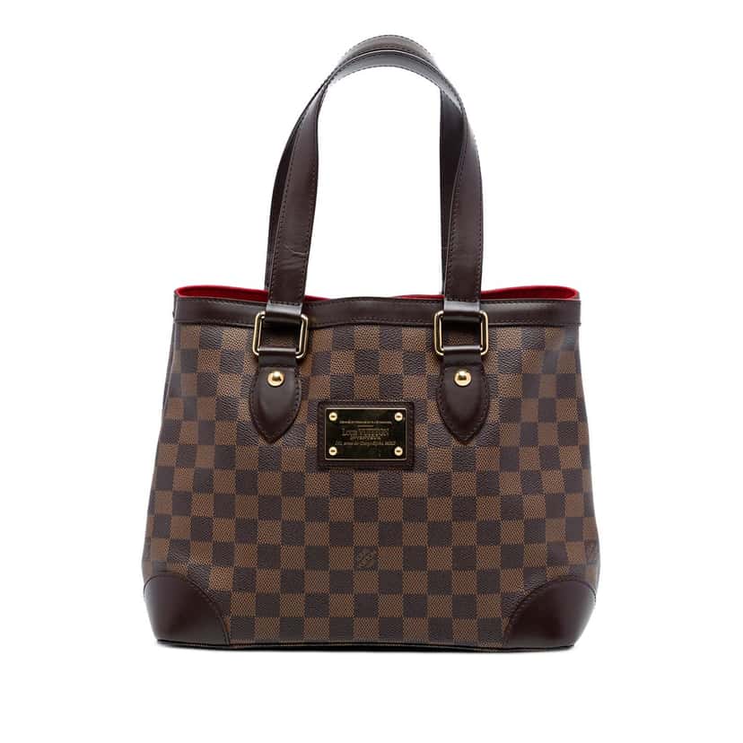 Louis Vuitton Damier Ebene Hampstead PM Brown Very good condition - Front View
