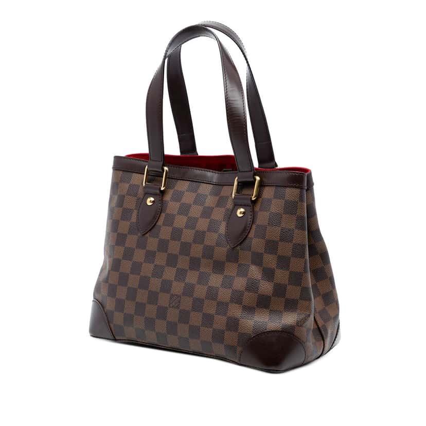 Louis Vuitton Damier Ebene Hampstead PM Brown Very good condition - Back View
