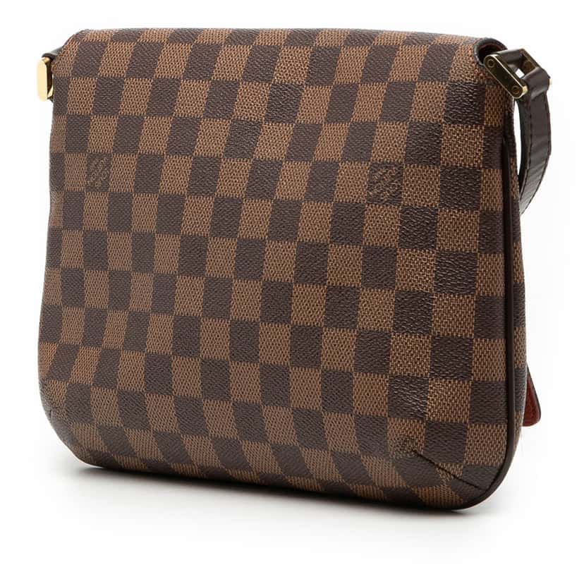 Louis Vuitton Damier Ebene Musette Tango Long Strap Brown Very good condition - Back View