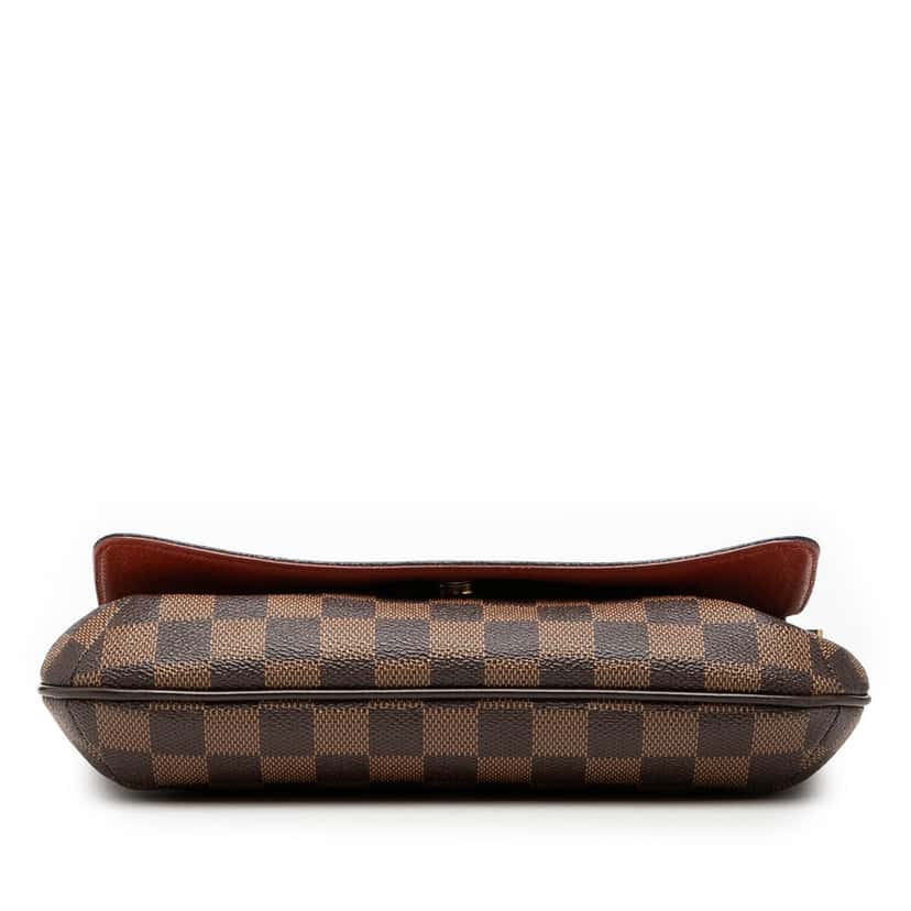 Louis Vuitton Damier Ebene Musette Tango Long Strap Brown Very good condition - Inside View