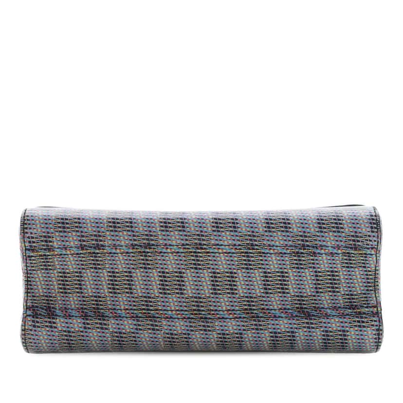Louis Vuitton Damier Monogram Pop Twist MM Blue Very good condition - Inside View