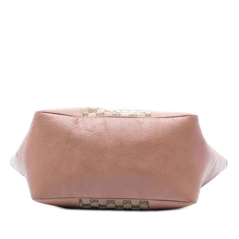 Gucci GG Canvas and Leather Bree Tote Beige Very good condition - Inside View