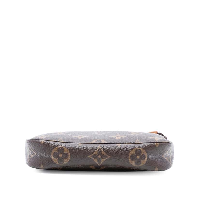 Louis Vuitton Monogram Mini Pochette Accessoires Brown Very good condition - Inside View