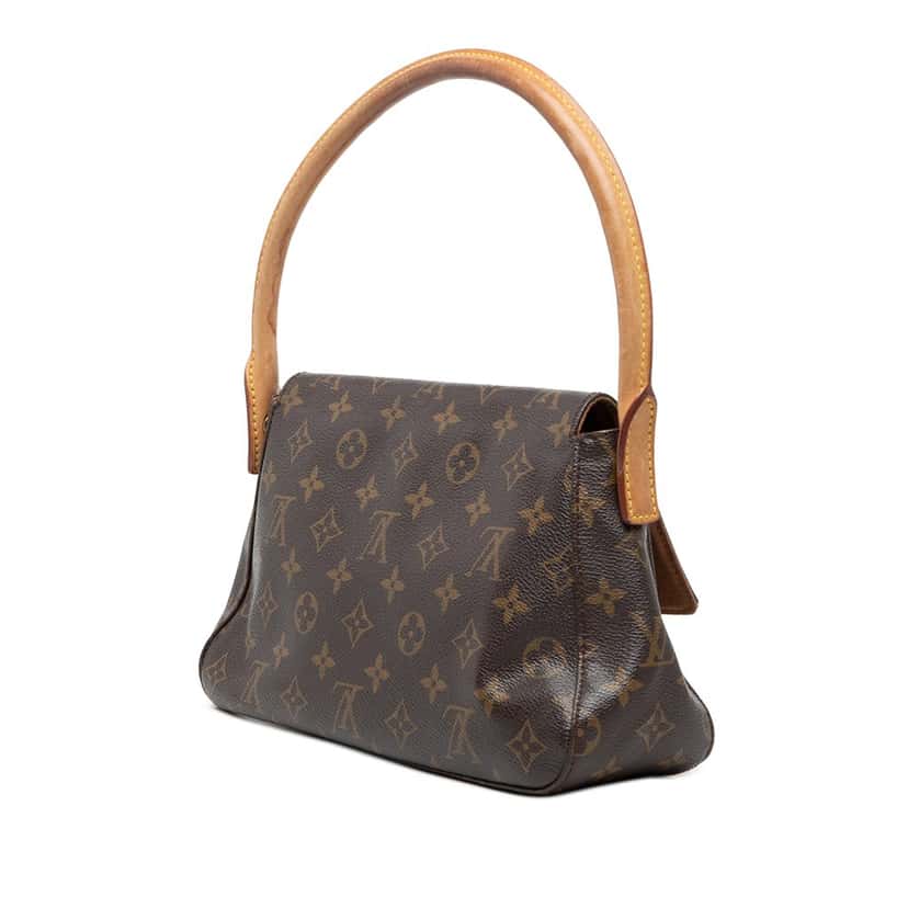Louis Vuitton Monogram Mini Looping Brown Very good condition - Back View