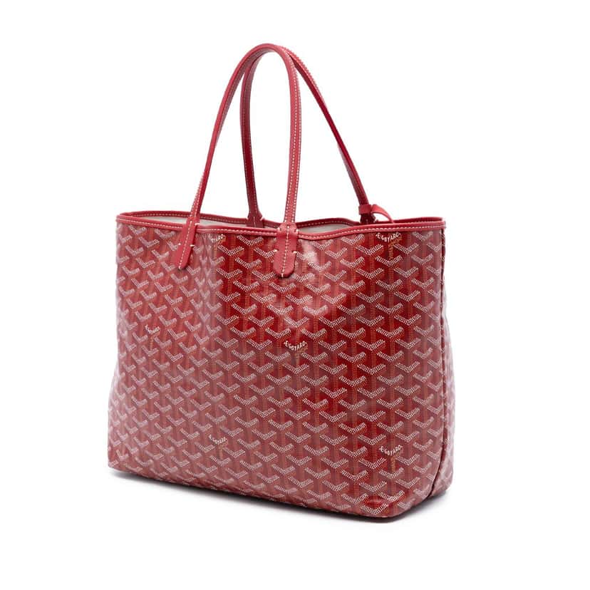 Goyard Goyardine Saint Louis PM Red Very good condition - Back View