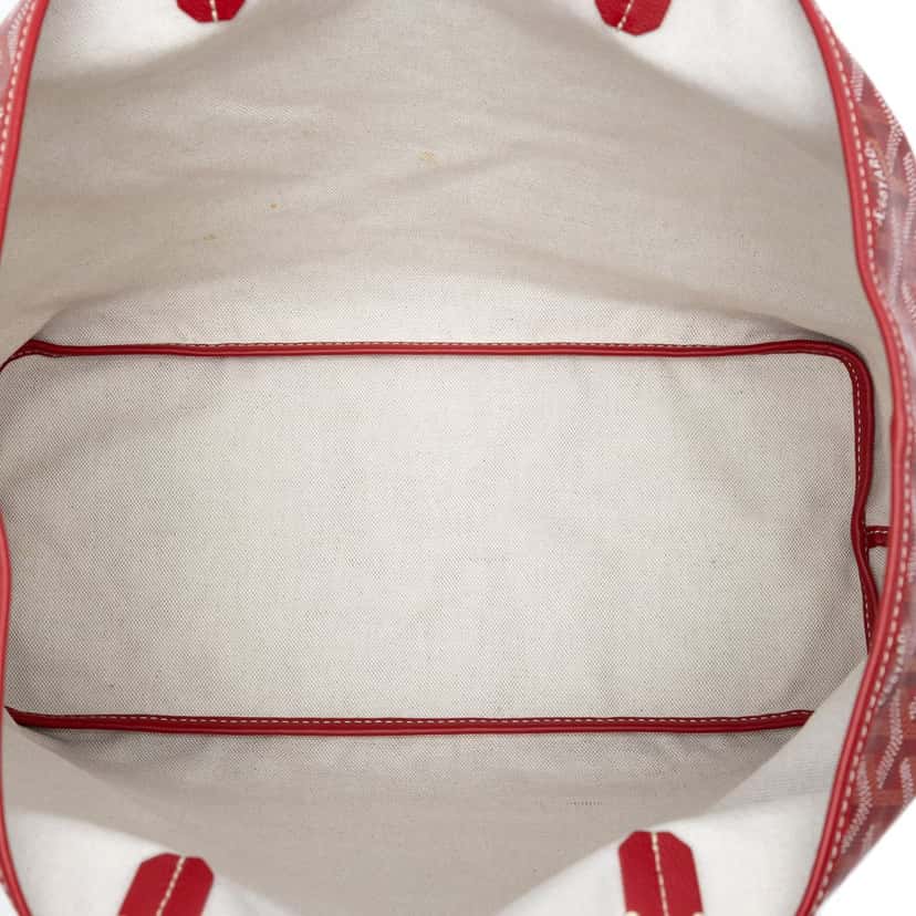 Goyard Goyardine Saint Louis PM Red Very good condition - Model View