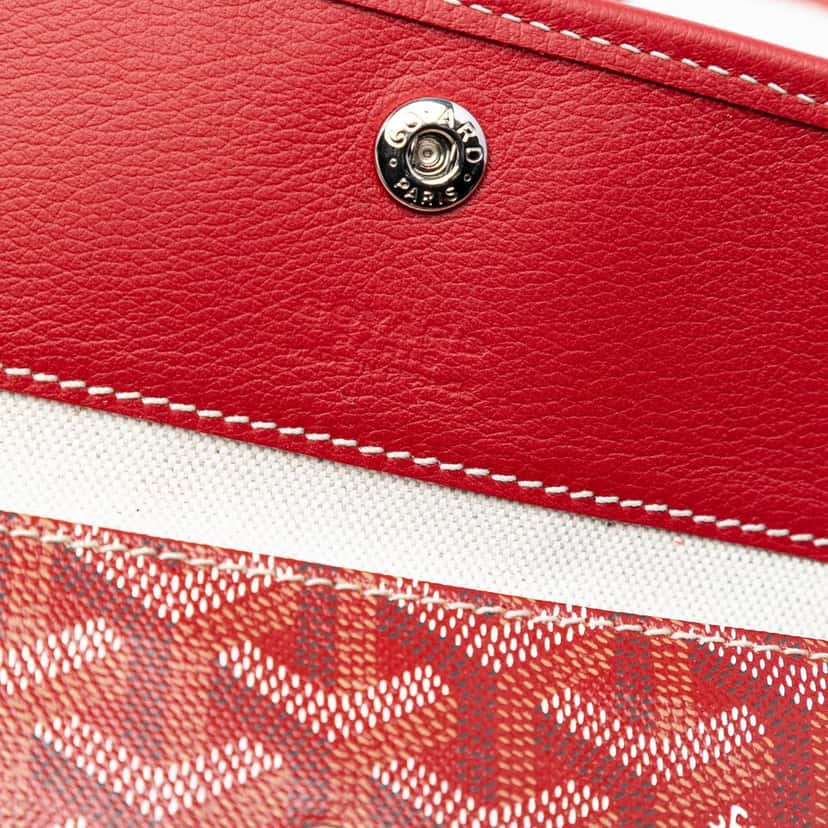 Goyard Goyardine Saint Louis PM Red Very good condition - Box View