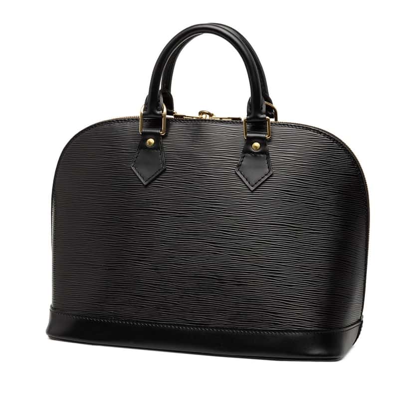 Louis Vuitton Epi Alma PM Black Leather Very good condition - Back View