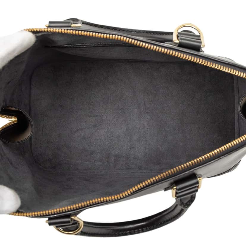 Louis Vuitton Epi Alma PM Black Leather Very good condition - Model View