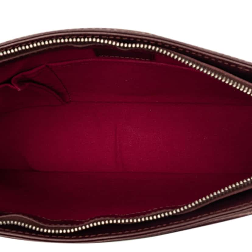 Louis Vuitton Monogram Mat Alston Red Leather Very good condition - Model View