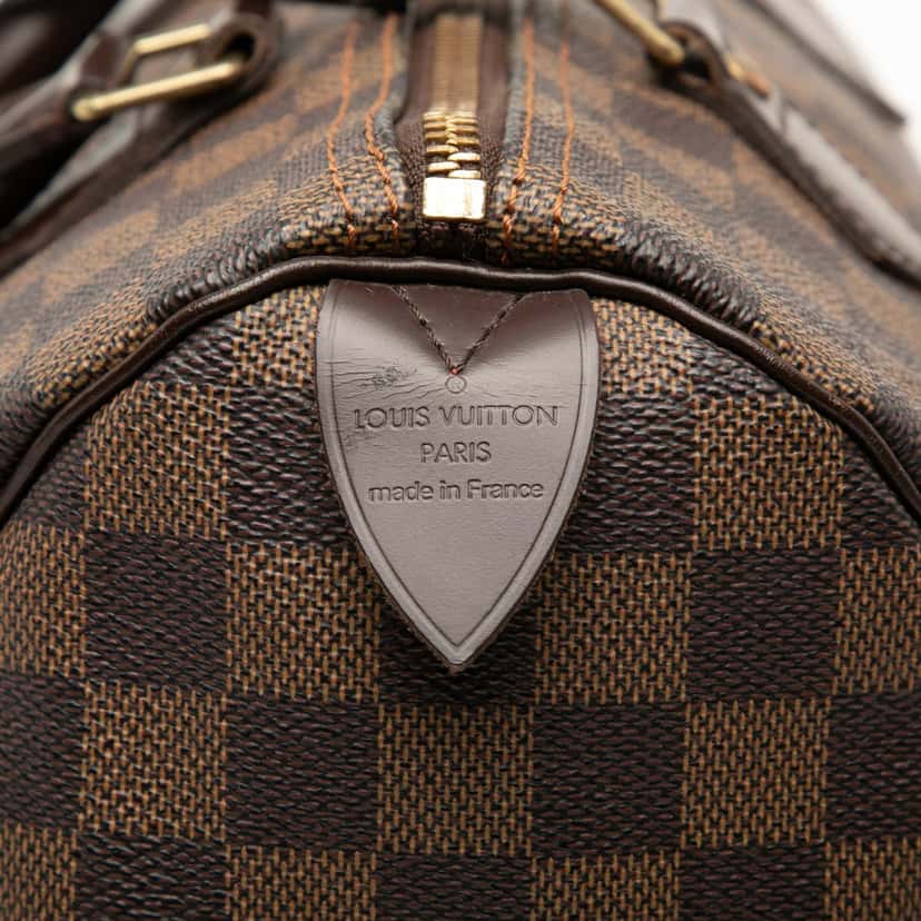 Louis Vuitton Damier Ebene Speedy 30 Brown Very good condition - Model View