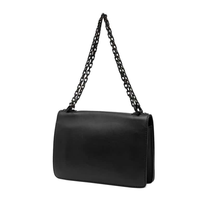 Dior Ultra Matte Calfskin JAdior Chain Flap Black Leather Very good condition - Back View