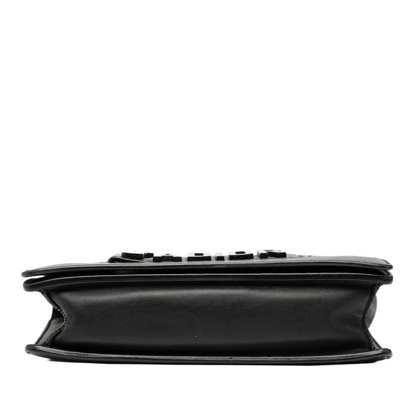 Dior Ultra Matte Calfskin JAdior Chain Flap Black Leather Very good condition - Inside View