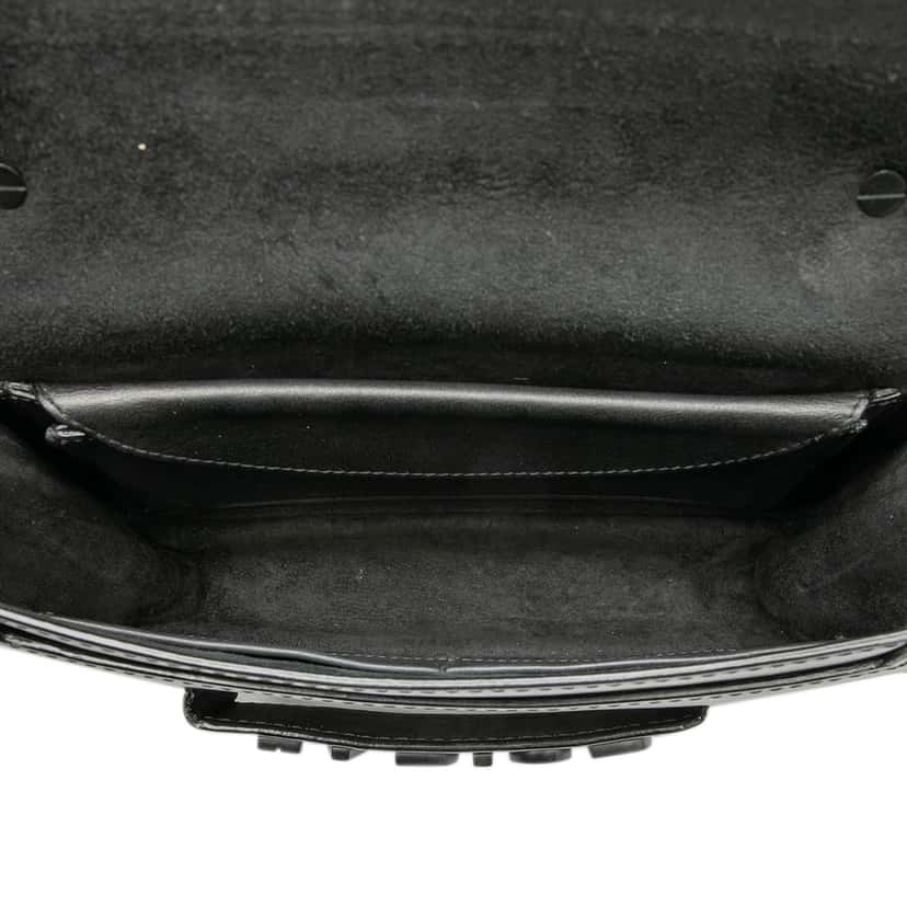 Dior Ultra Matte Calfskin JAdior Chain Flap Black Leather Very good condition - Model View