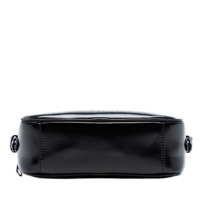 Burberry Coated Canvas Horseferry Camera Bag Black Very good condition - Inside View