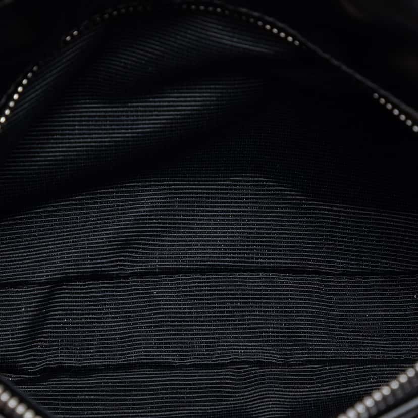 Burberry Coated Canvas Horseferry Camera Bag Black Very good condition - Model View