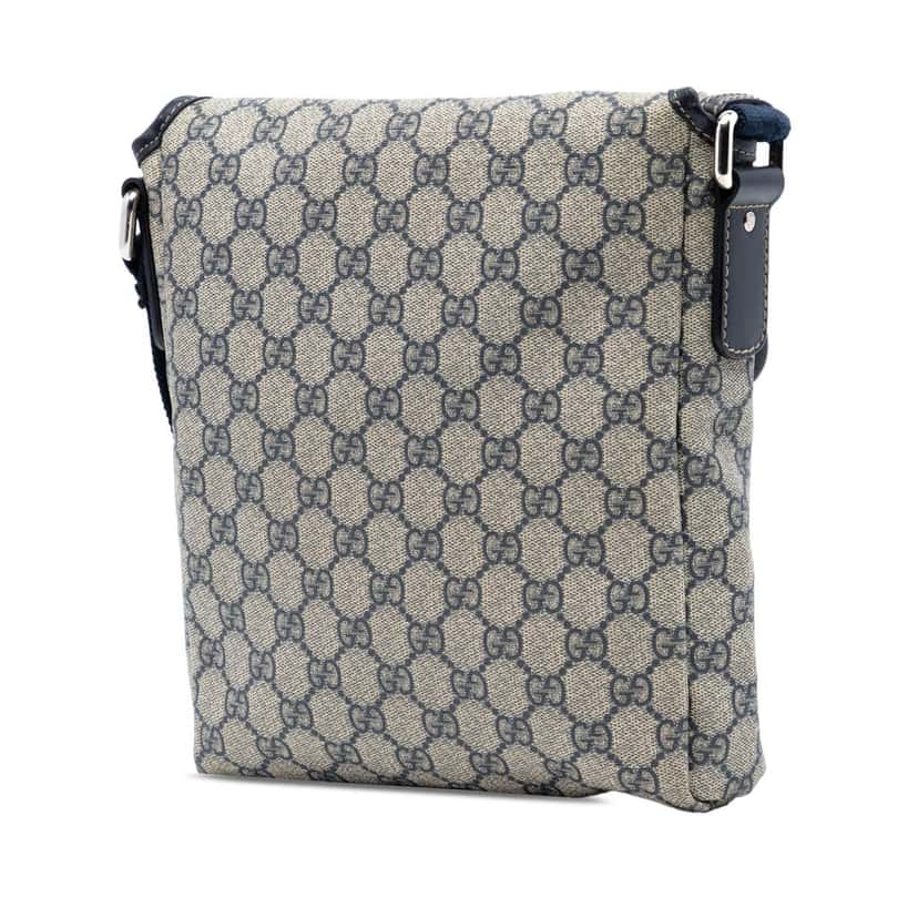 Gucci GG Supreme Crossbody Beige Very good condition - Back View