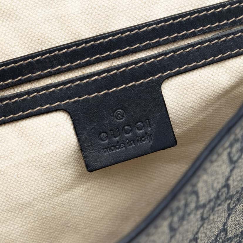 Gucci GG Supreme Crossbody Beige Very good condition - Box View