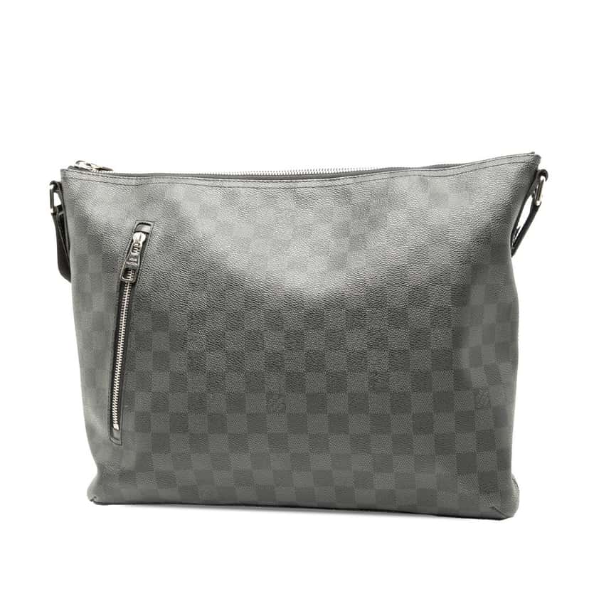 Louis Vuitton Damier Graphite Mick MM Black Very good condition - Back View