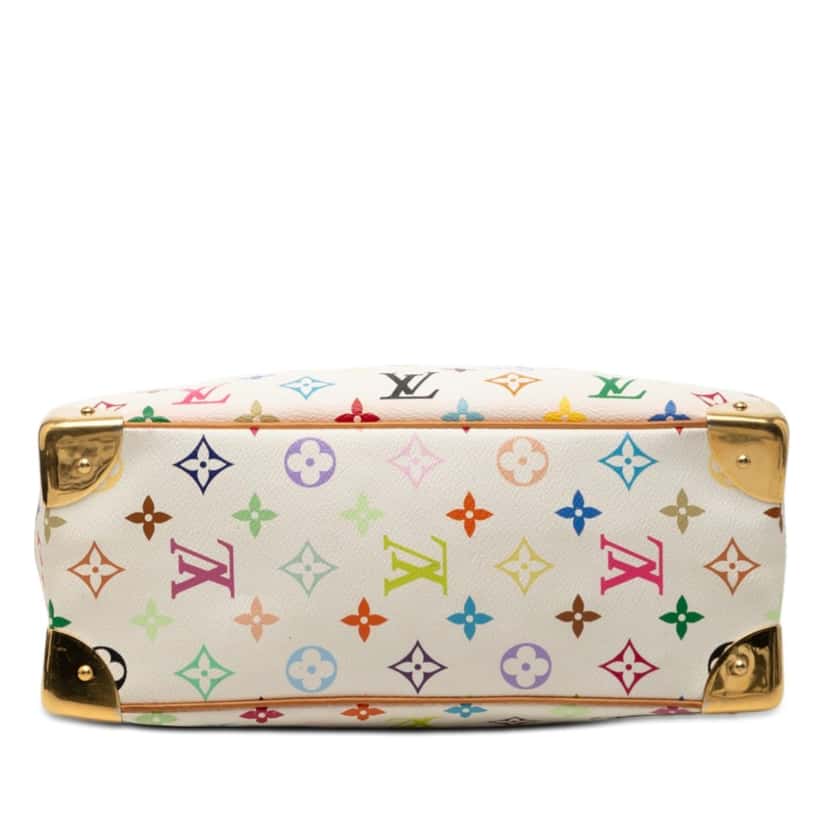 Louis Vuitton Monogram Multicolore Trouville White Very good condition - Inside View