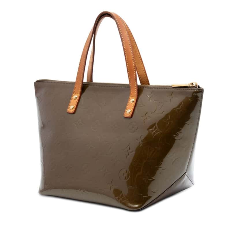 Louis Vuitton Monogram Vernis Bellevue PM Brown Leather Very good condition - Back View