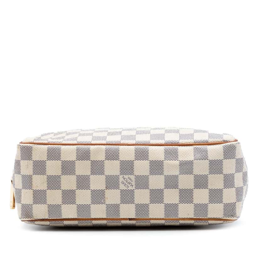 Louis Vuitton Damier Azur Toiletry Pouch 25 White Very good condition - Inside View