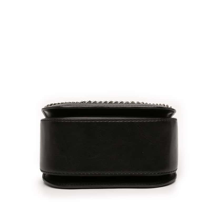 Stella McCartney Woven Falabella Box Crossbody Black Very good condition - Inside View