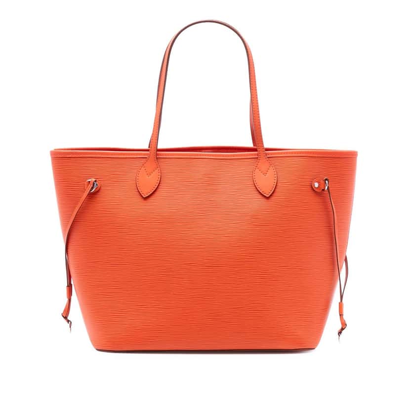 Louis Vuitton Epi Neverfull MM Orange Leather Very good condition - Front View