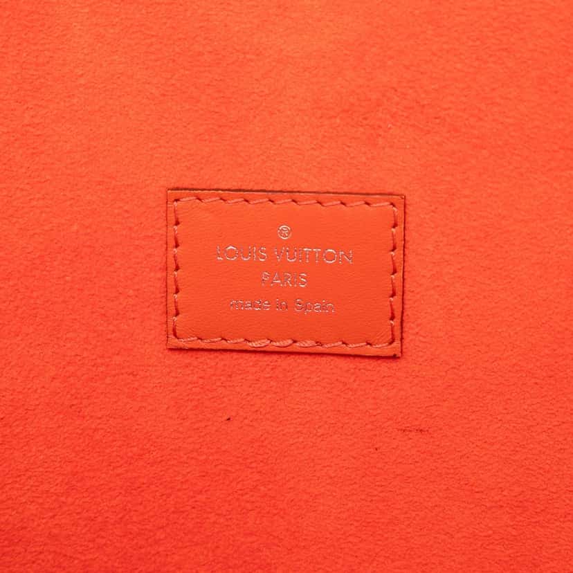 Louis Vuitton Epi Neverfull MM Orange Leather Very good condition - Box View