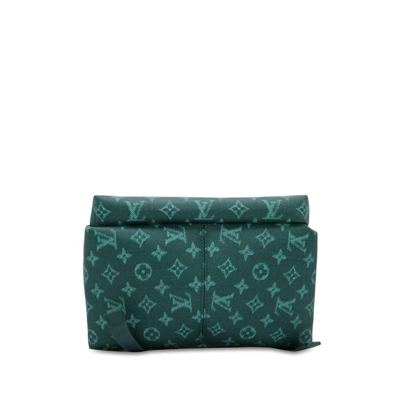 Louis Vuitton Monogram Heritage Discovery Backpack PM Green Canvas Very good condition - Inside View