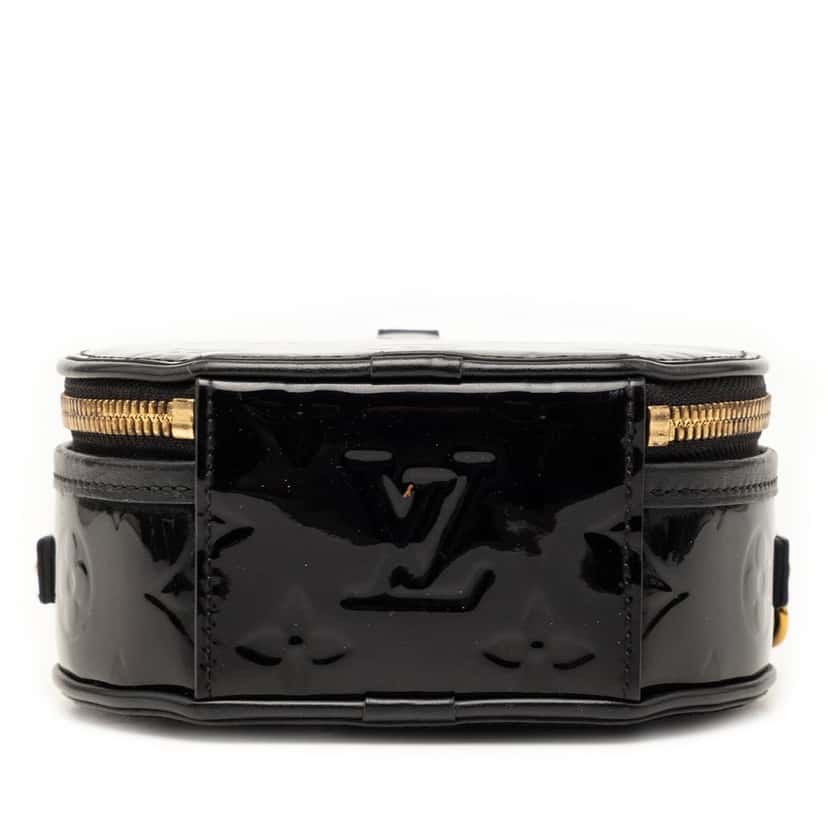 Louis Vuitton Monogram Vernis Mini Boite Chapeau Souple Black Leather Very good condition - Inside View