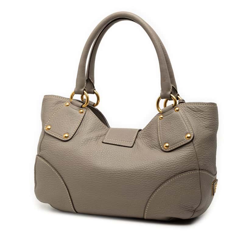 Prada Vitello Daino Shoulder Bag Other Leather Very good condition - Back View