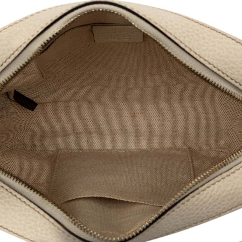 Gucci Small Tricolor Leather Soho Disco Crossbody Red Leather Very good condition - Model View