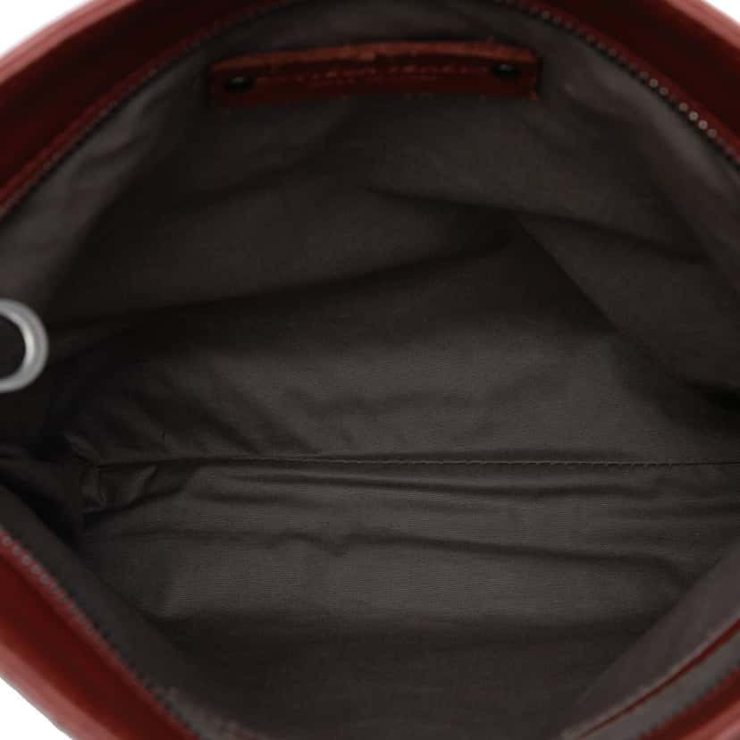 Bottega Veneta Nappa Intrecciato Crossbody Red Leather Very good condition - Model View