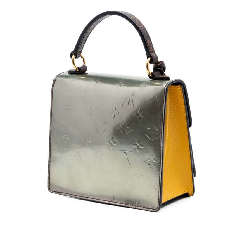Louis Vuitton Monogram Vernis Spring Street Silver Leather Very good condition - Back View