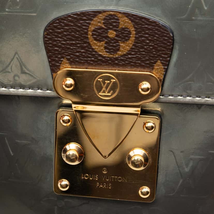 Louis Vuitton Monogram Vernis Spring Street Silver Leather Very good condition - Box View